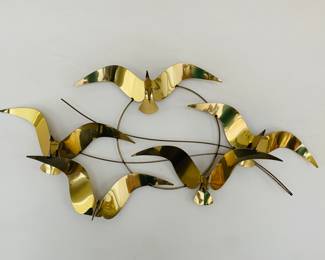 True Legacy Premium - Brass Mid Century Bird Sculpture 