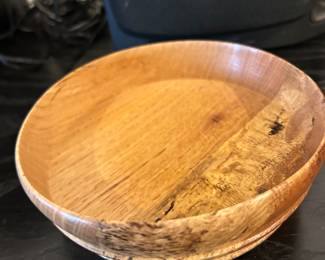 hand carved wood bowl