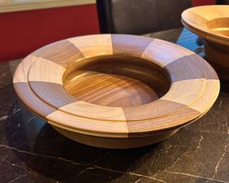 hand made wood bowl