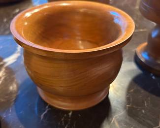 Hand made wood bowl