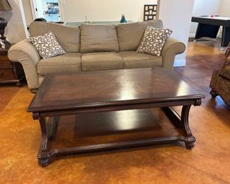 coffee table - has coordinating side table and 3 tier side table