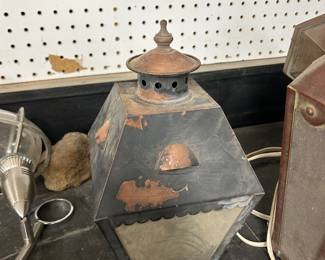 copper lantern