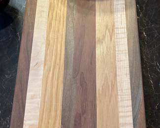 hand made wood cutting/charcuterie board