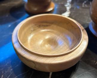 hand made wood bowl