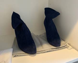 Manolo Blahnik Suede Boots