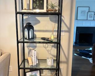 Restoration Hardward Metal Etagere