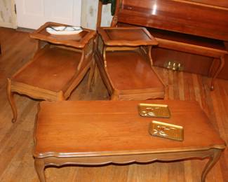 Sofa End Tables and Coffee Table