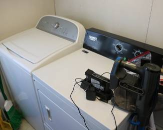 Washer and Dryer