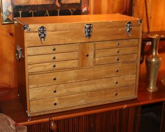 Wooden Tool Chest