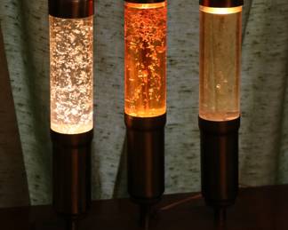 Florence Art Company glitter motion lava lamp
