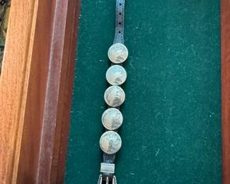 Buffalo nickel bracelet