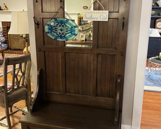 Ethan Allen hall tree