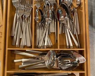 "Satin Easton" Stainless Flatware by Oneida