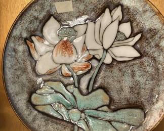 enameled plate