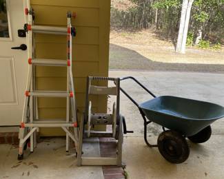 tools and garden items