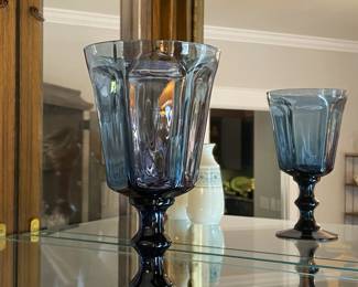Lenox "Antique Dark Blue" crystal