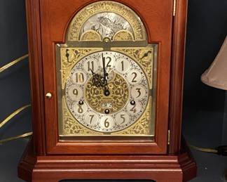 Schmeckenbecher mantel clock with Kieninger precision movement