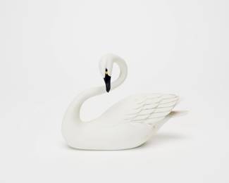 Elegant Miniature Swan - Eddie Wozny