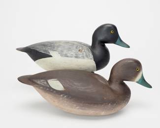 Early Bluebill Pair - Hurley Conklin