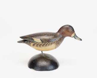 Miniature Redhead Hen - Elmer Crowell