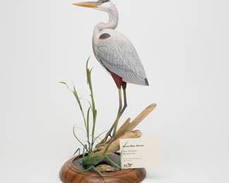 Half-size Great Blue Heron - Dan Williams