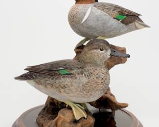 Green-winged Teal Pair - Al Burk