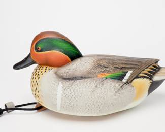 Green-winged Teal Drake Decoy - Ben Heinemann