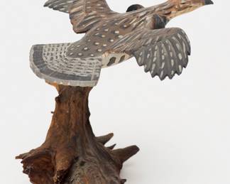 Miniature Flying Ruffed Grouse - Russ Burr