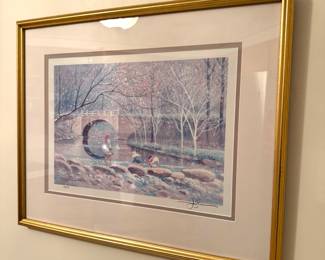 Signed Tom Heflin large print