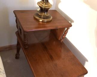 Ethan Allen maple end table set