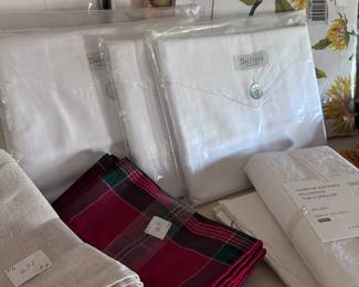 Beautifully laundered linens
