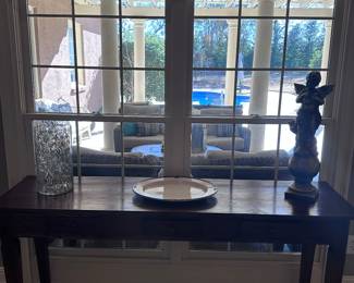 Console table with drawers