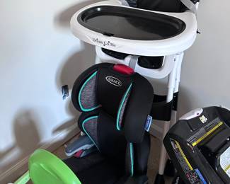 Plenty of baby items
