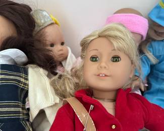 Assortment of dolls