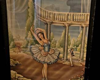 Ballerina painting 