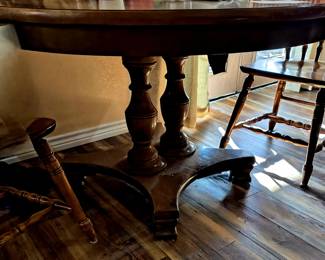 Vintage table and chairs 