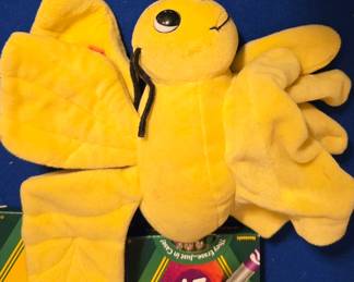 Butterfly hand puppet