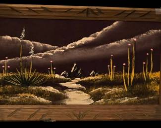 MCM Desert Velvet Painting