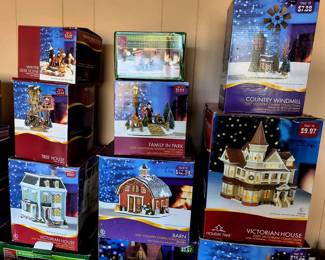 Dept 18 Christmas village