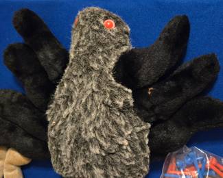 Spider hand puppet