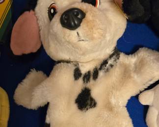 Dalmatian Hand puppet