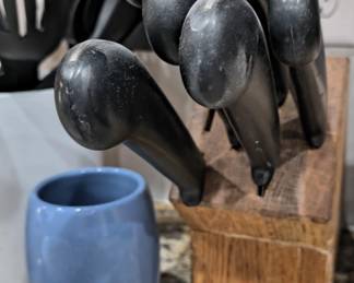 Revere ware knife block 