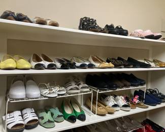 Great selection of shoes