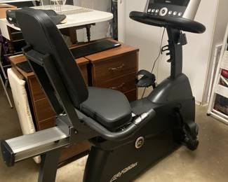 Life Fitness workout bike