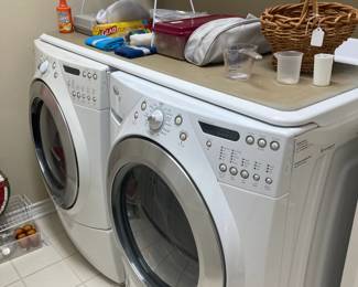 Washer and dryer