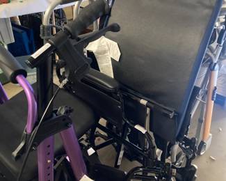 Wheel chair and walker