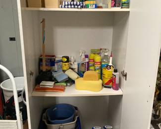 More cleaning supplies
