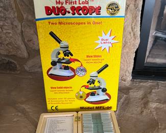 Microscope and Slides