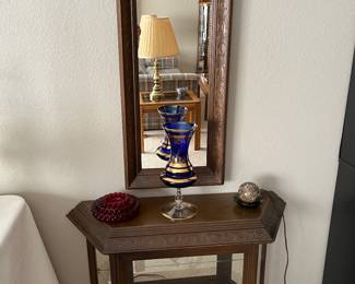 Hall Table w/ Mirror