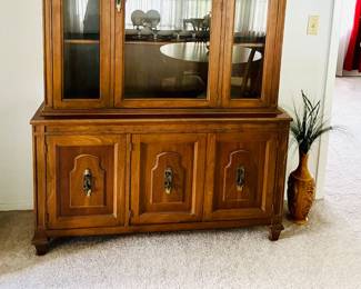 An MCM Keller China Cabinet